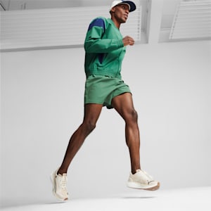 Cheap Jmksport Jordan Outlet x First Mile Dri-FIT Miler Mens Running T-shirt, Vapor Gray-Putty-Club Navy, extralarge